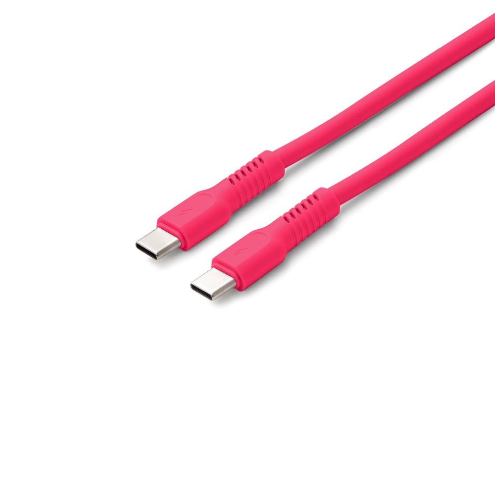 Colorum 60W USB-C to USB-C Cable - 1.8m - Magenta