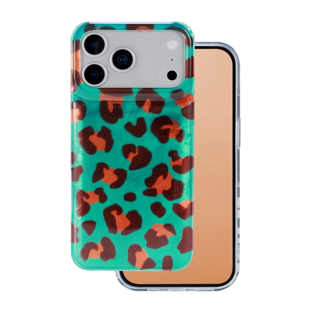 iPhone 17 Pro Max Flexible Plastic Case - Cheetah