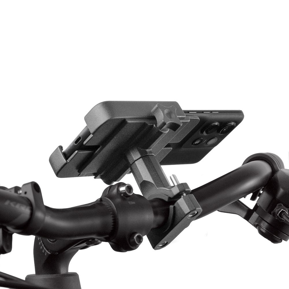 Wozinsky WBHBK3 Metal Phone Holder for Bicycle - Black