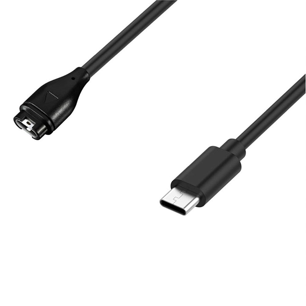Hurtel Magnetic USB-C Charger for Garmin Smartwatch - Black