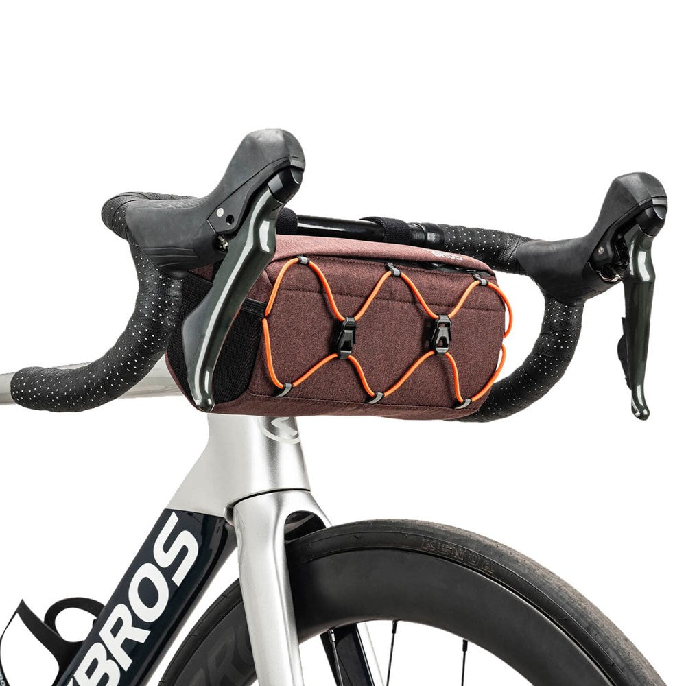 Rockbros Bike Handlebar Bag - 2.2L - Brown