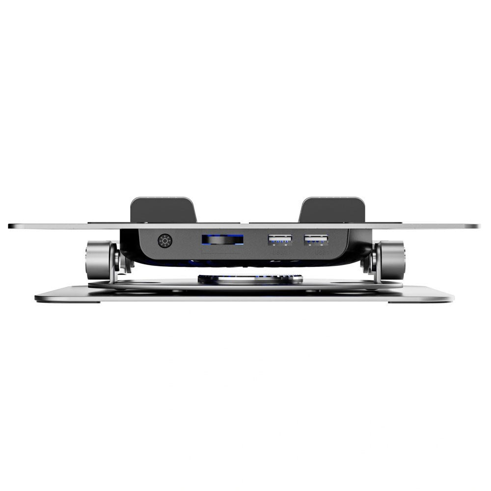 Wozinsky CoolBase Laptop / Tablet Stand with RGB Light & Cooling - Grey