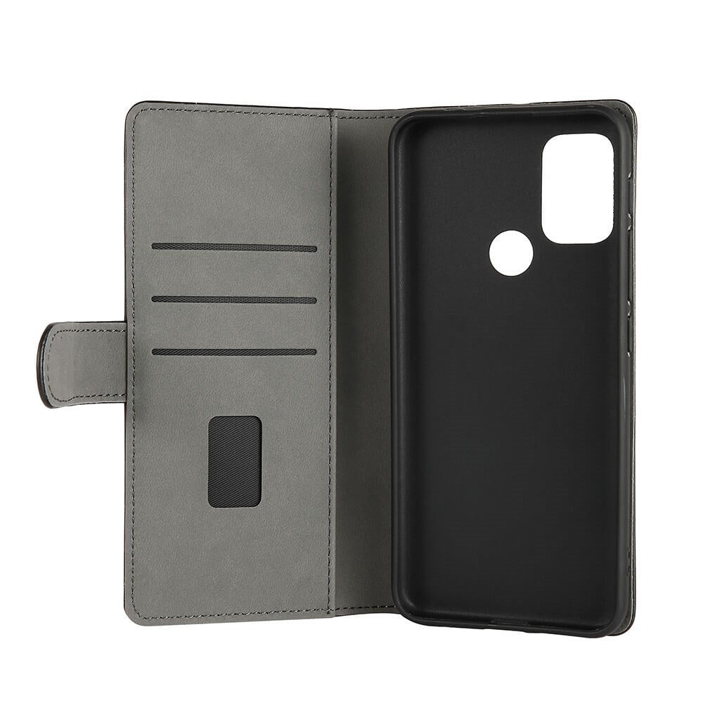 GEAR Motorola Moto G10 / G20 / G30 Wallet Leather Case Black