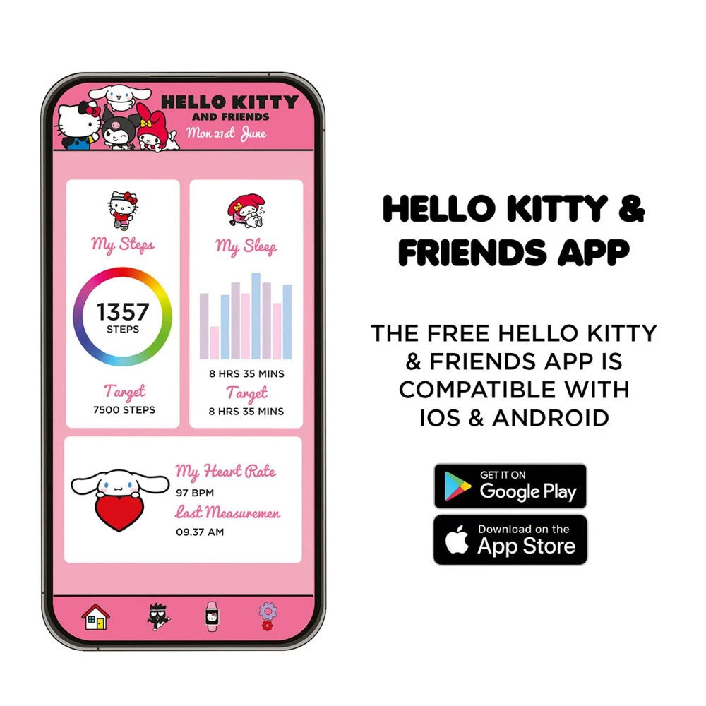 OTL Smartwatch for Children with App Control - Hello Kitty