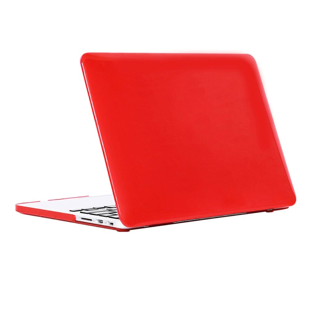 MacBook Air 13 (2020) - Hard Case - Red / Transparent