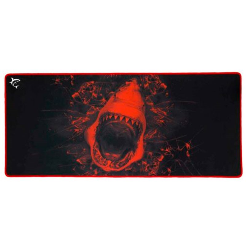 White Shark SKYWALKER XL Gaming Mousepad - 800 x 350 mm - Black / Red