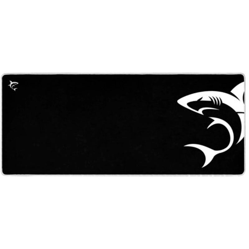 White Shark SHARK XL Gaming Mousepad - 800 x 350 mm - Black / White