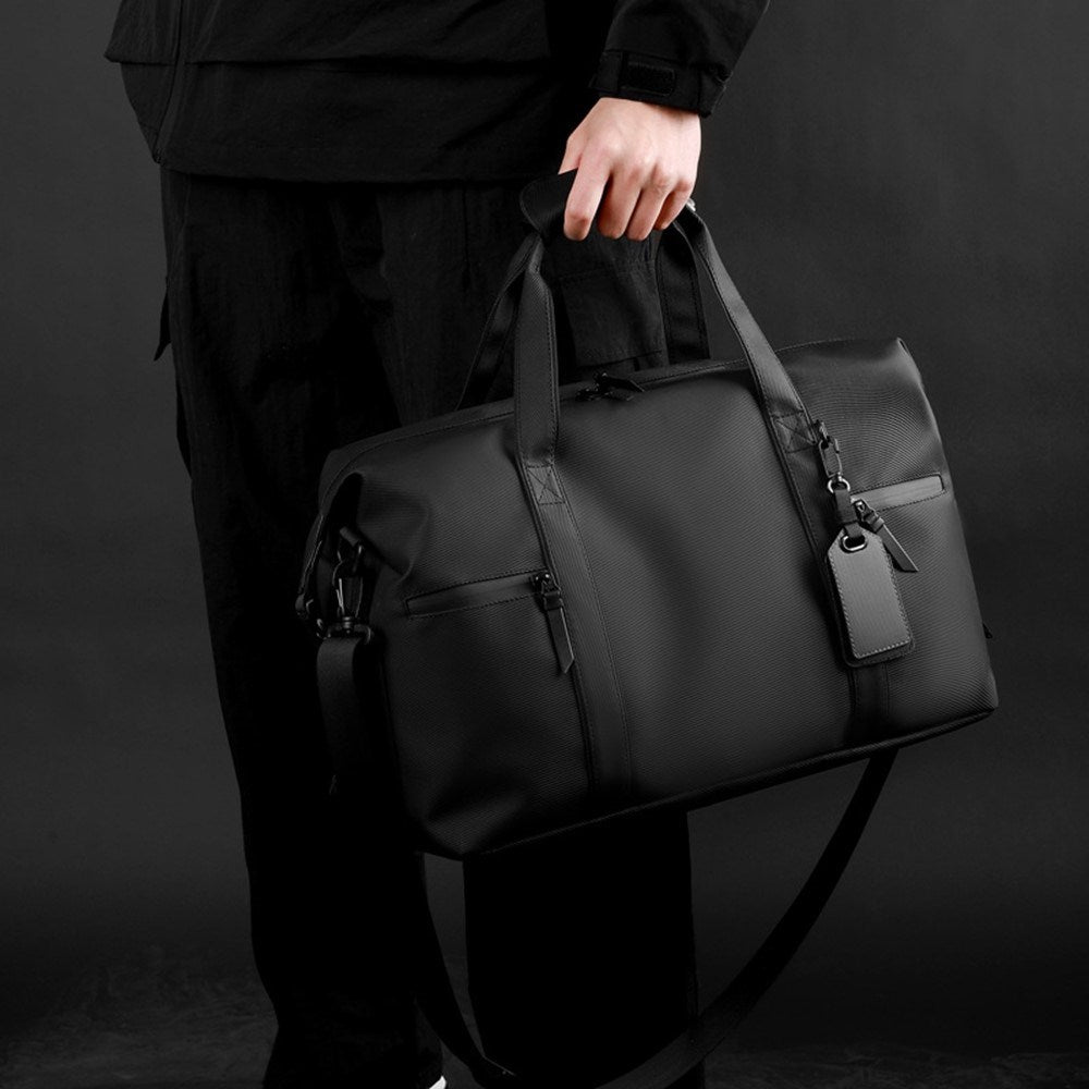 WEPOWER Travel Bag with Pockets - Black
