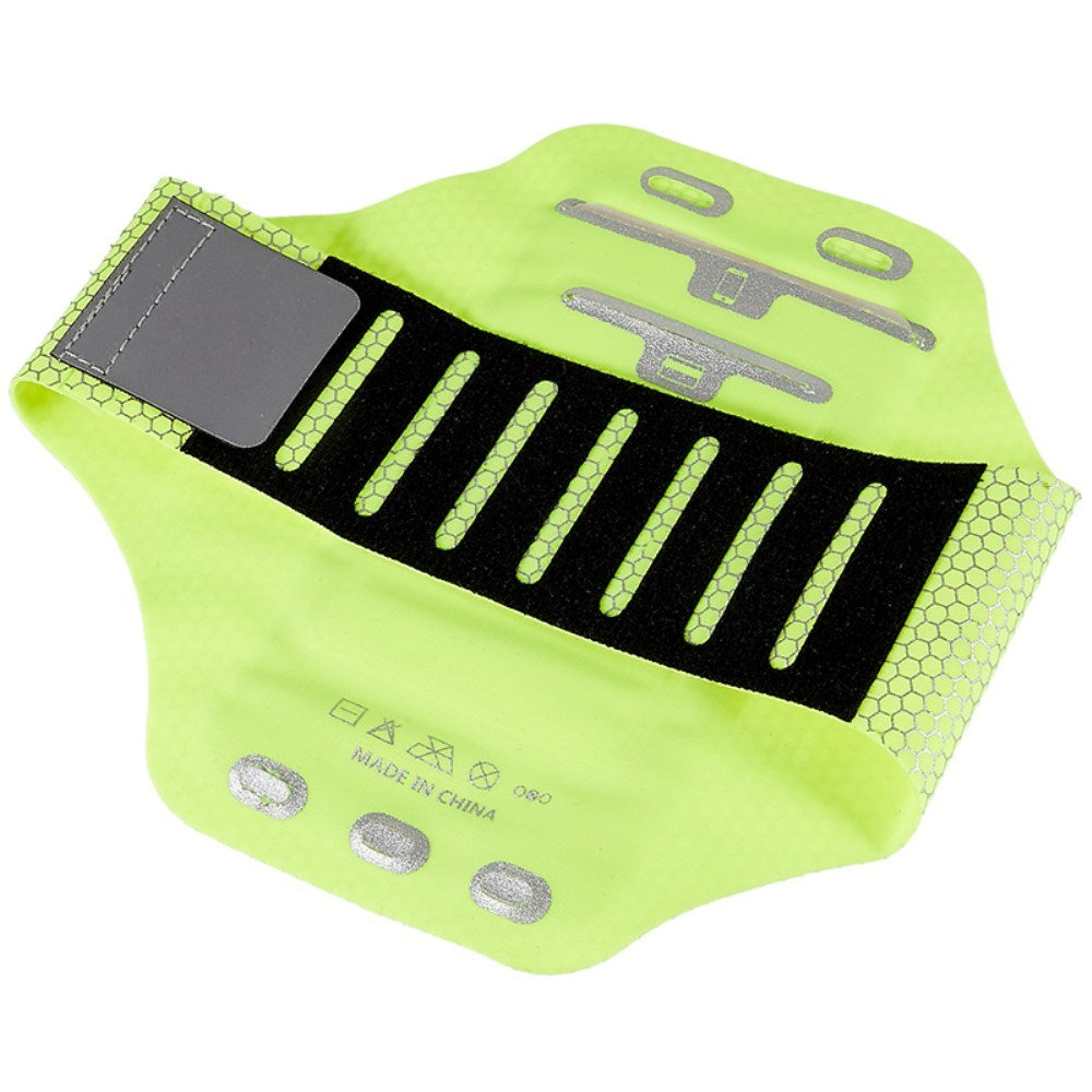 Honeycomb Pattern Running Armband - Phone 6" - Yellow