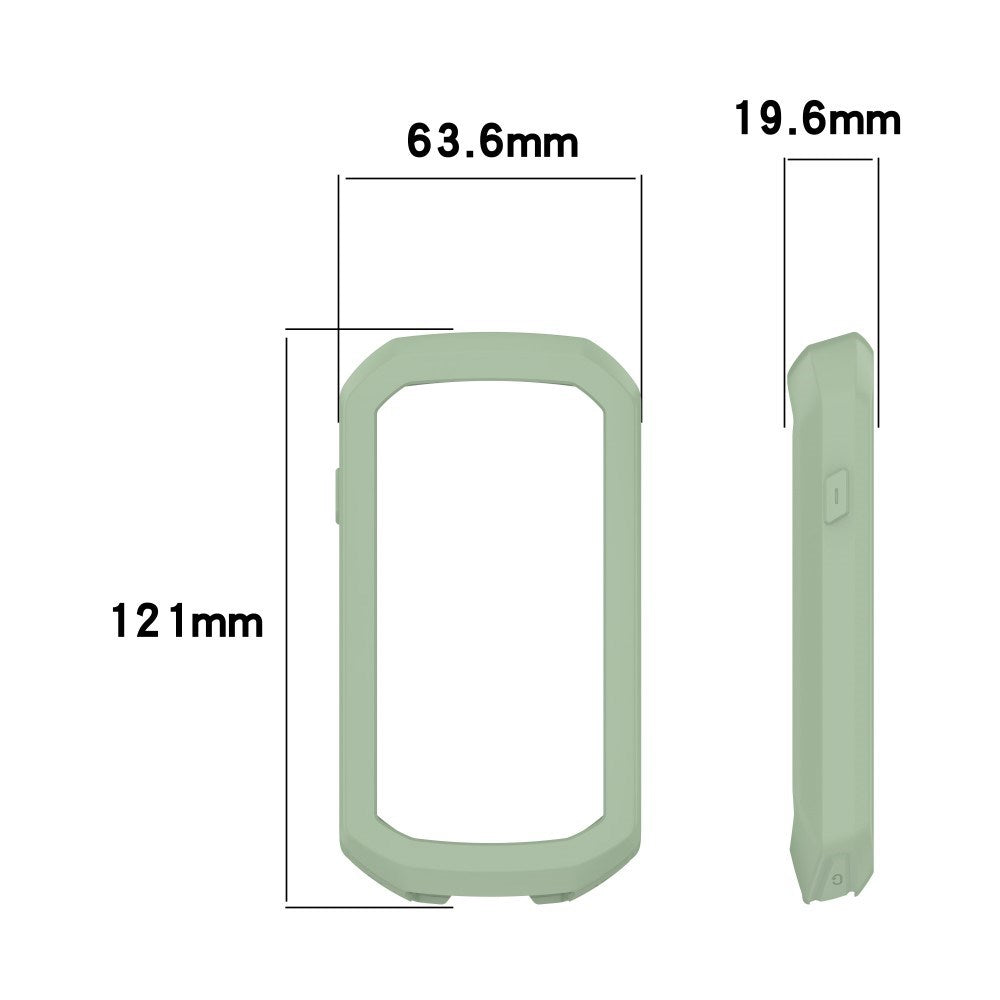 EIDERWOOD Garmin Edge 1050 Silicone Bike Computer Case - Dark Green