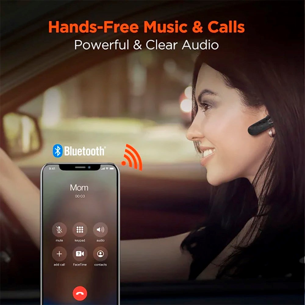 Hypergear BT360 Bluetooth Handsfree Headset - Black