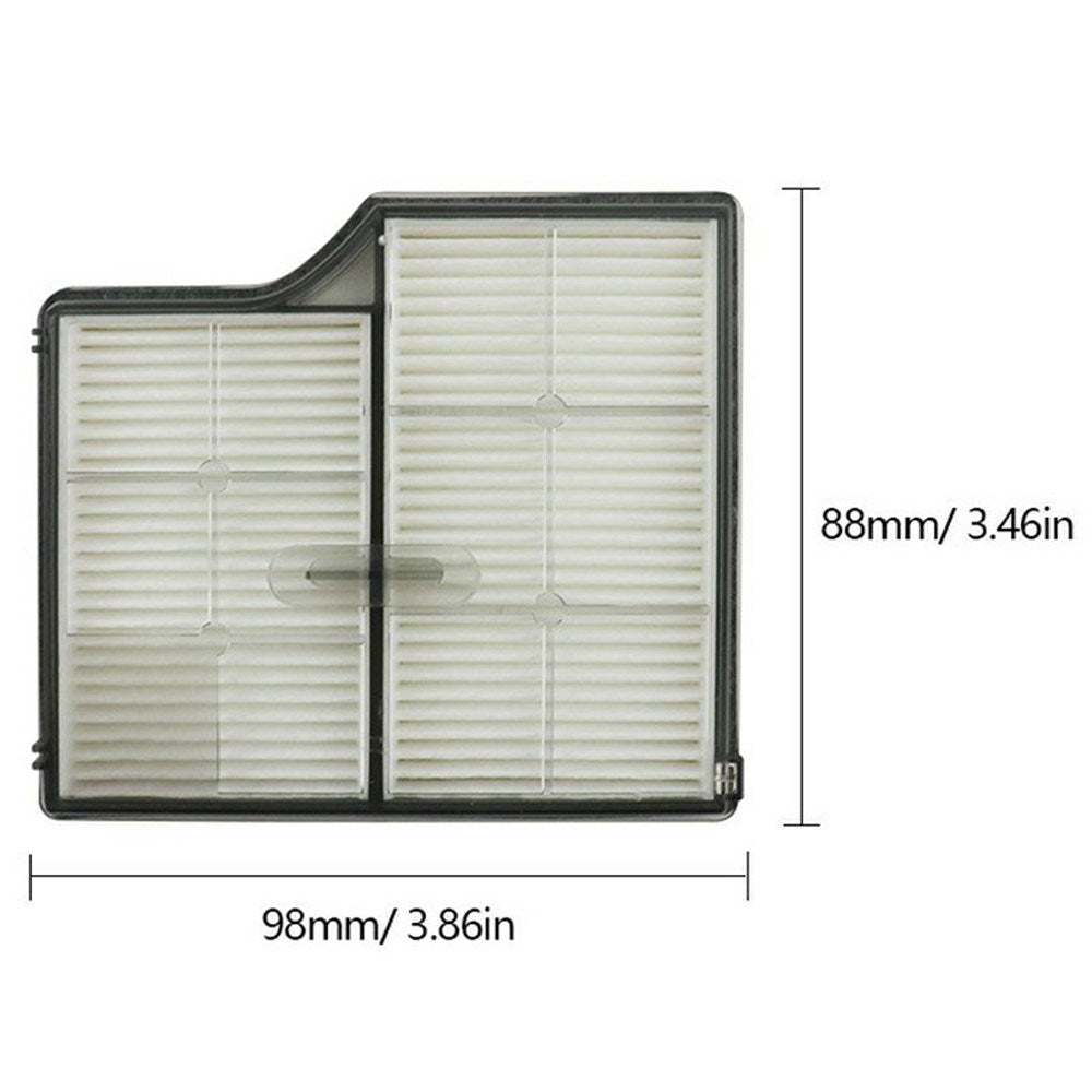 Vacuum Filter for Roborock G30 / Saros 10 Robot Vacuum – White