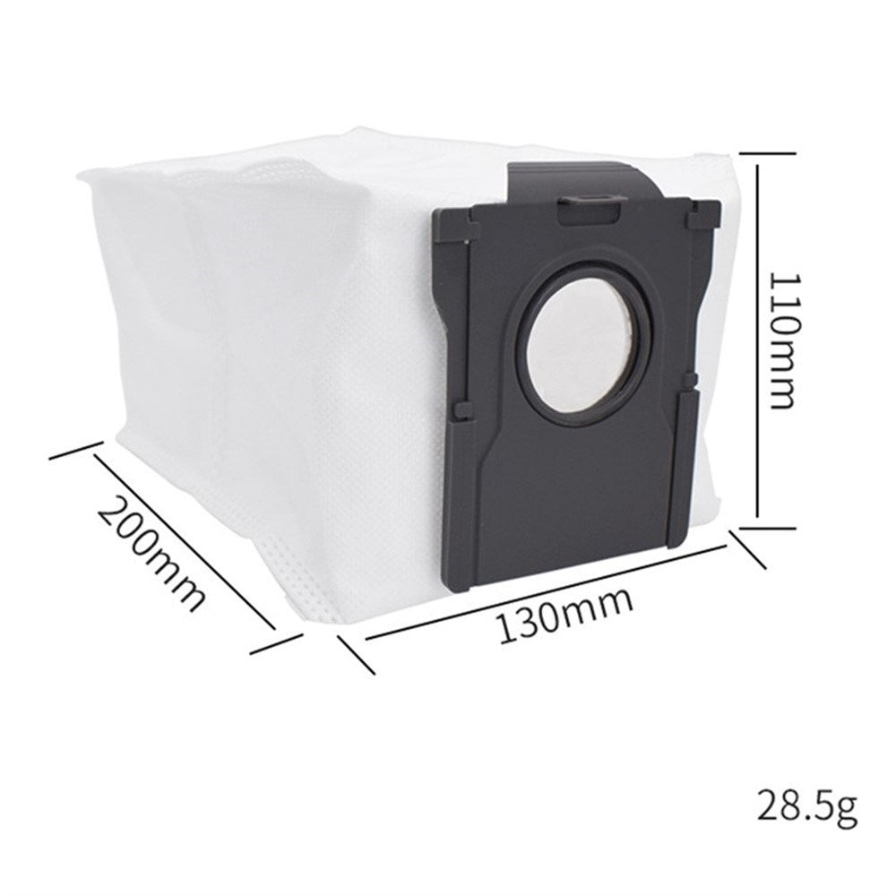Vacuum Dust Bag for Dreame X40 Ultra / L40 Ultra / L10s Pro Gen 2 / D10 Plus Gen 2 - 5 pcs - White