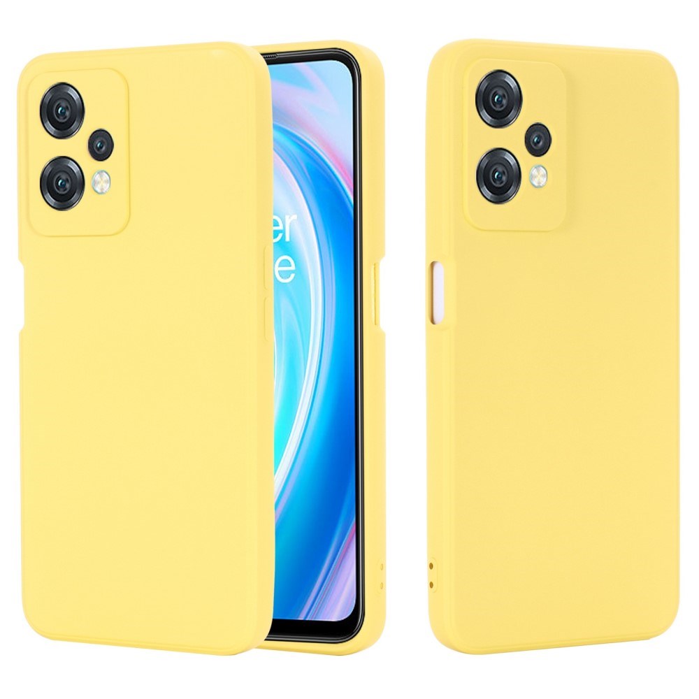 EIDERWOOD OnePlus Nord CE 2 Lite (5G) Liquid Silicone Case with Strap - Yellow