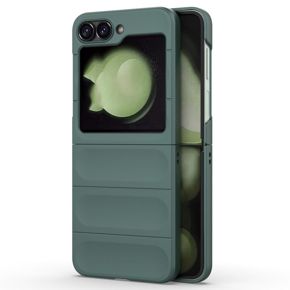 EIDERWOOD Samsung Galaxy Z Flip7 FE / Flip6 Flexible Plastic Case - Green