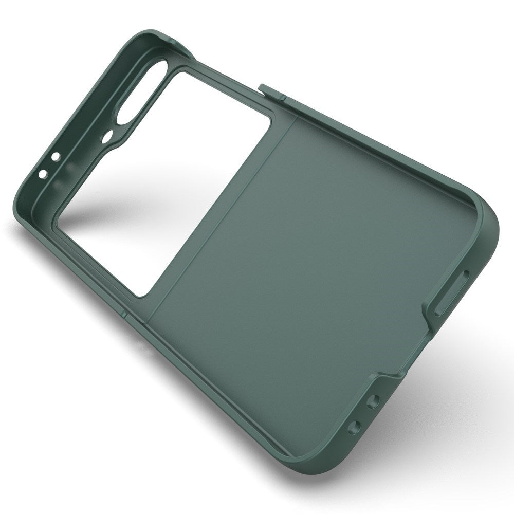 EIDERWOOD Samsung Galaxy Z Flip7 FE / Flip6 Flexible Plastic Case - Green