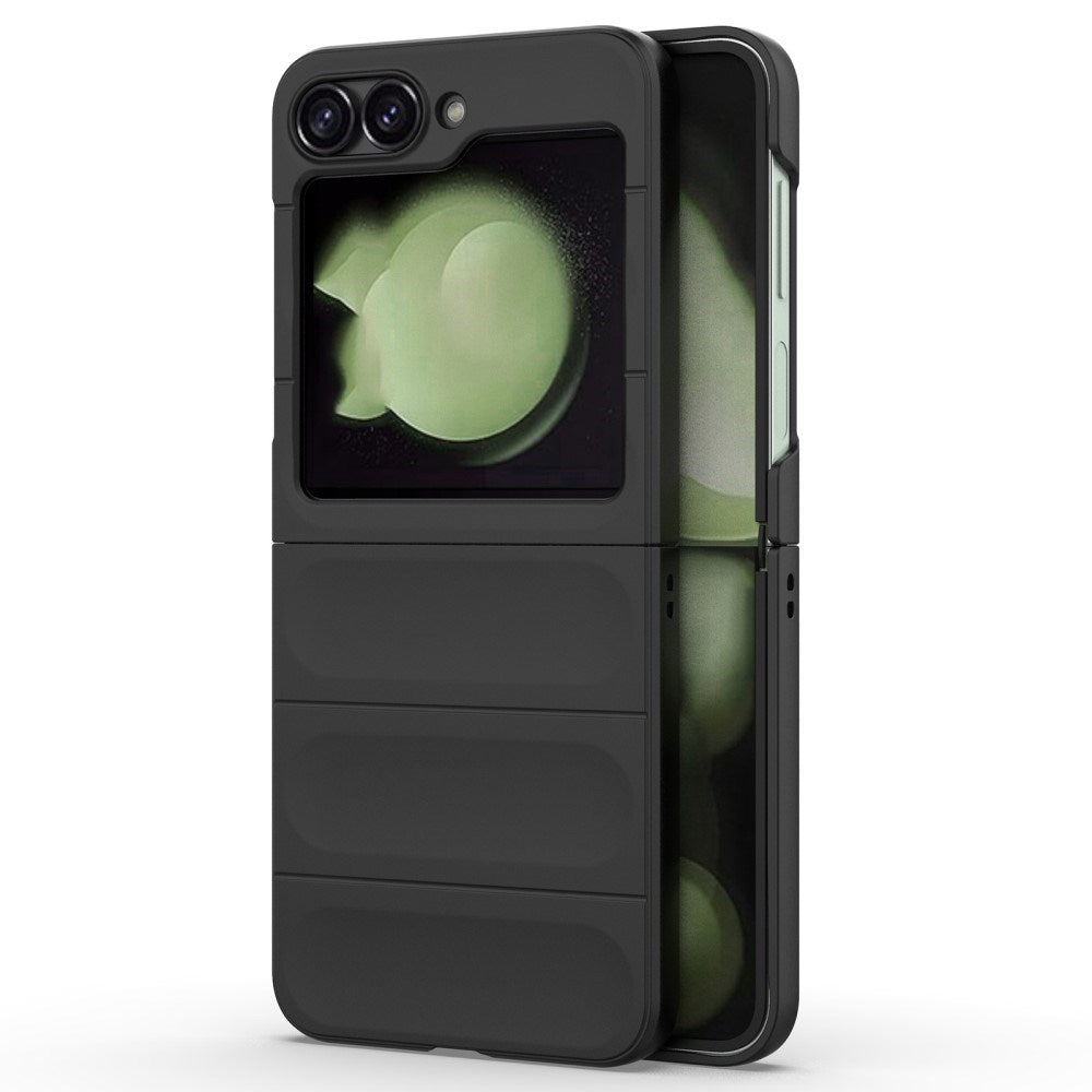 EIDERWOOD Samsung Galaxy Z Flip7 FE / Flip6 Flexible Plastic Case - Black