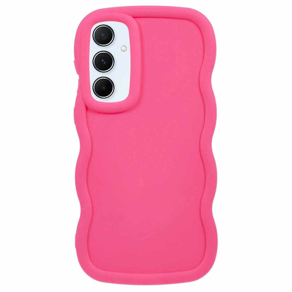 EIDERWOOD Samsung Galaxy A13 (5G) Flexible Plastic Wavy Case - Pink
