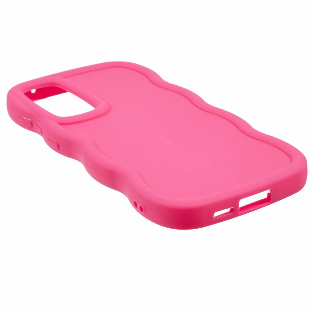 EIDERWOOD Samsung Galaxy A13 (5G) Flexible Plastic Wavy Case - Pink