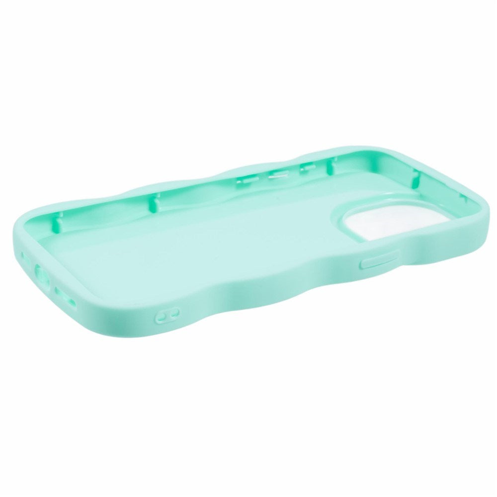 iPhone 15 Pro EIDERWOOD Flexible Plastic Wavy Case - Blue