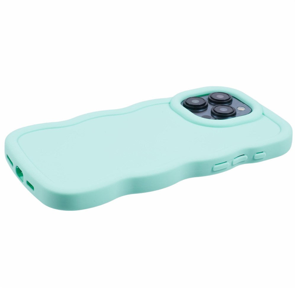 iPhone 15 Pro EIDERWOOD Flexible Plastic Wavy Case - Blue