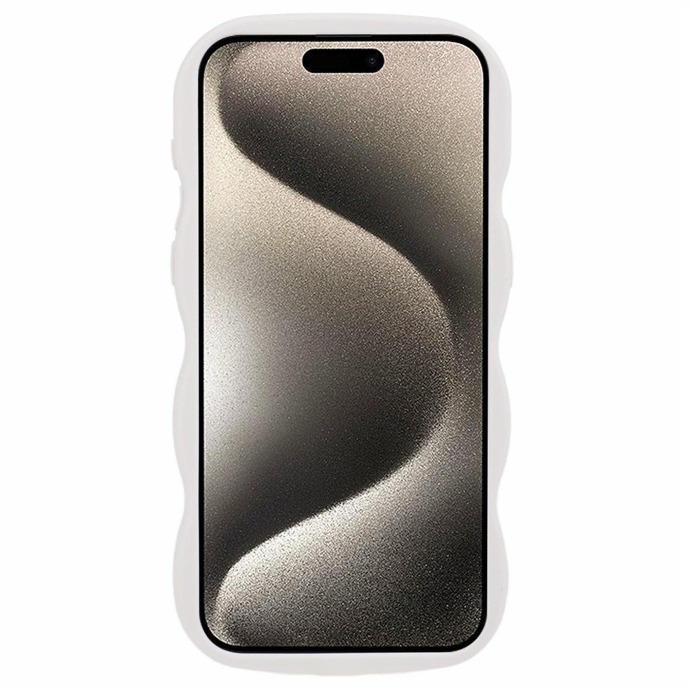 iPhone 13 Pro EIDERWOOD Flexible Plastic Wavy Case - White