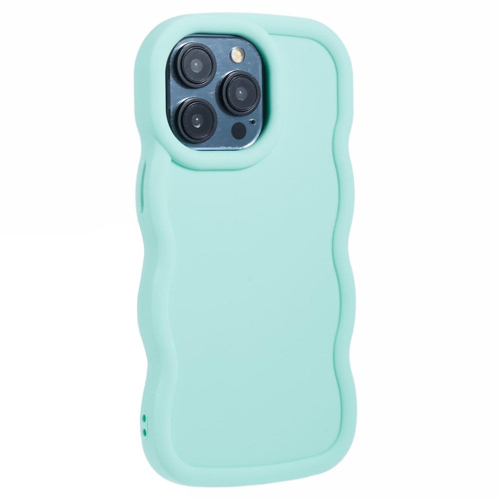 iPhone 13 Pro EIDERWOOD Flexible Plastic Wavy Case - Blue