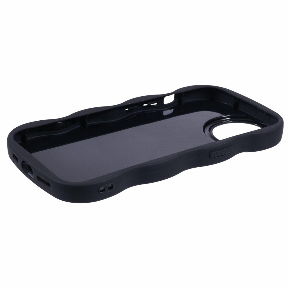 iPhone 13 EIDERWOOD Flexible Plastic Wavy Case - Black