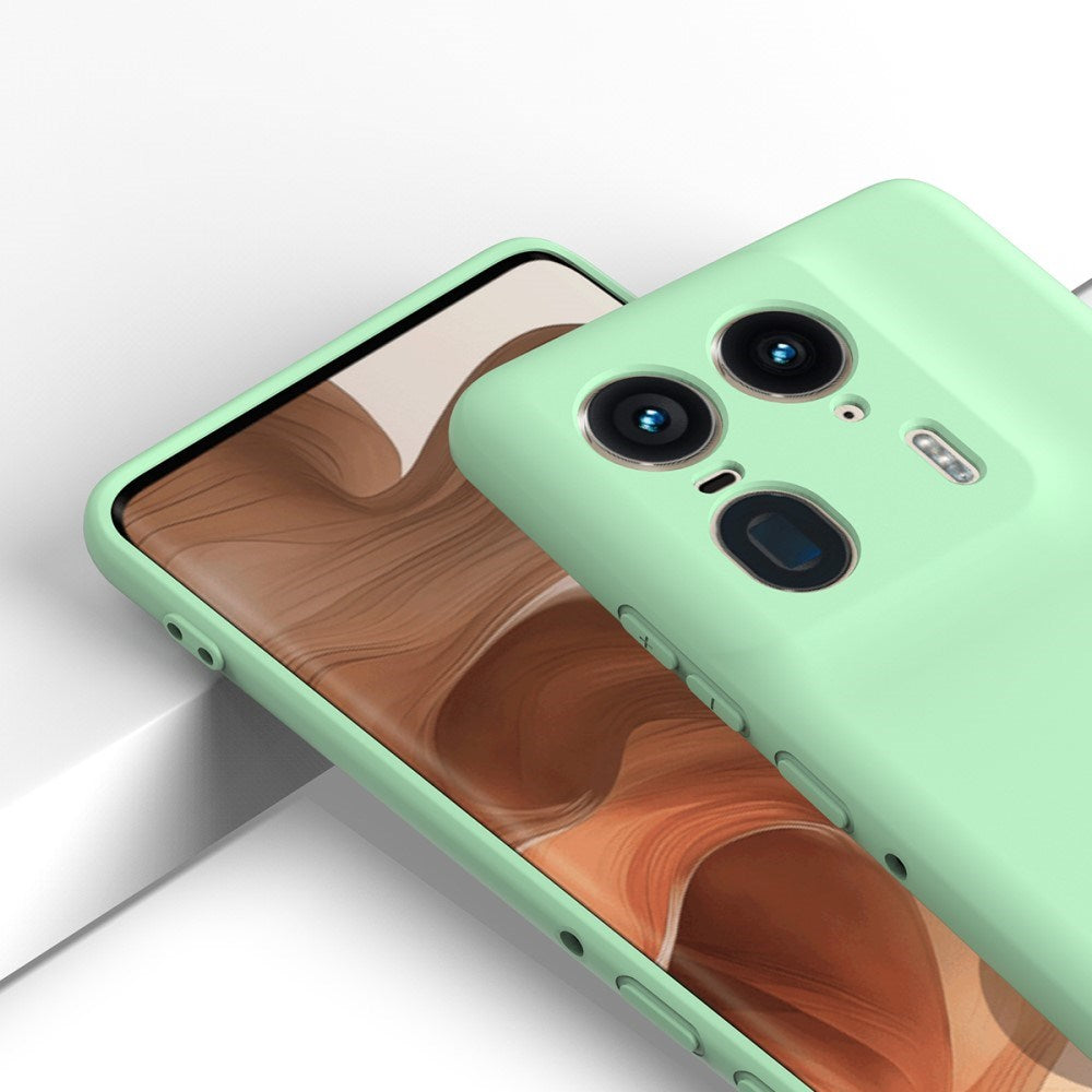 EIDERWOOD Motorola Edge 50 Ultra Liquid Silicone Case w. Strap - Green