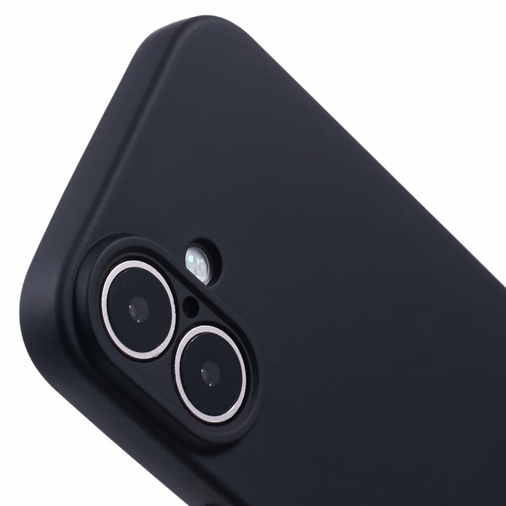 EIDERWOOD iPhone 16 Matte Flexible Plastic Case - Black