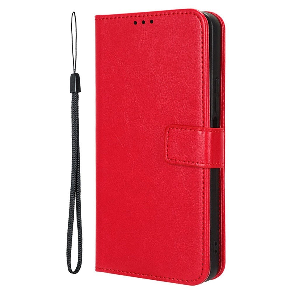 EIDERWOOD Nothing CMF Phone 1 Faux Leather Flip Case with Strap - Red