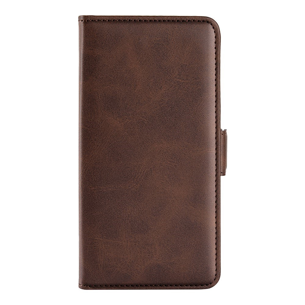 EIDERWOOD Xiaomi Redmi 14C / Poco C75 Faux Leather Flip Case with Cardholder & Stand Function - Brown