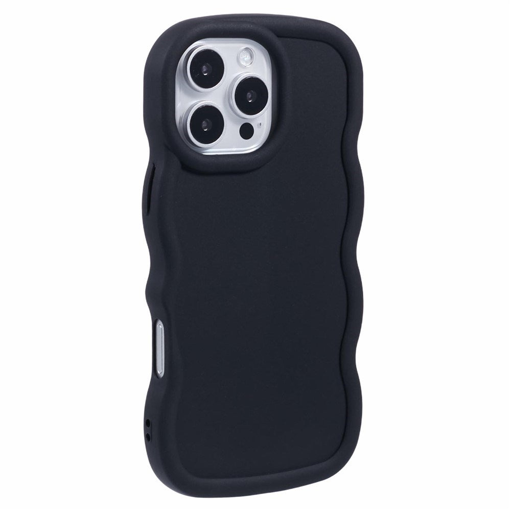 iPhone 16 Pro EIDERWOOD Flexible Plastic Wavy Case - Black
