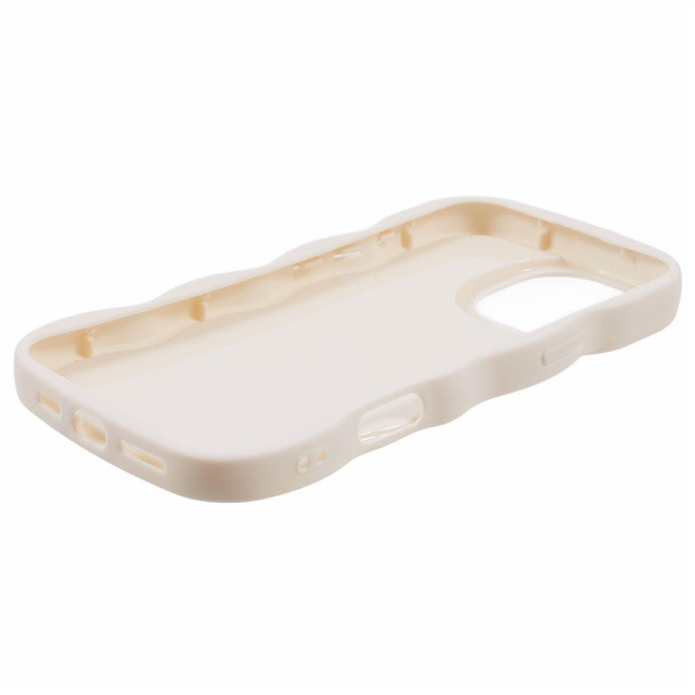 iPhone 16 Pro Max EIDERWOOD Flexible Plastic Wavy Case - White