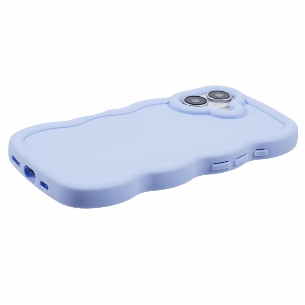 iPhone 16 Plus EIDERWOOD Flexible Plastic Wavy Case - Purple