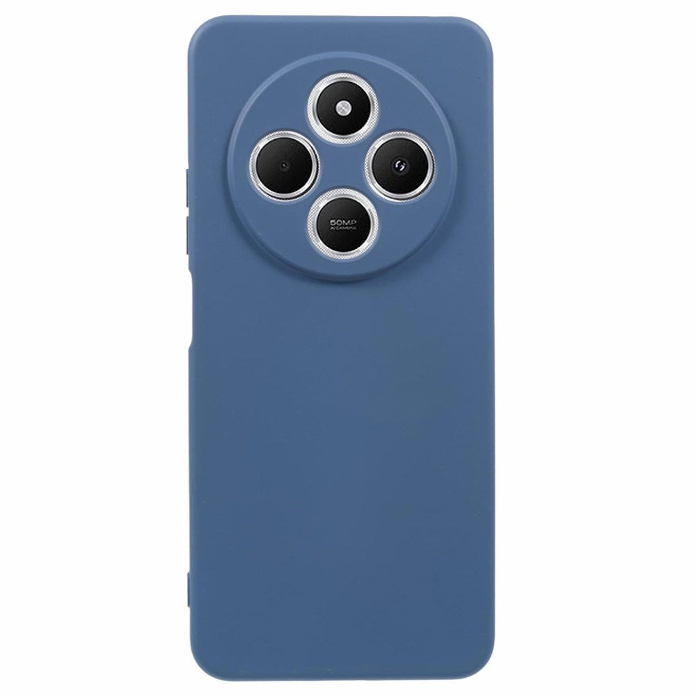 EIDERWOOD Xiaomi Redmi 14C / Poco C75 Lined Flexible Plastic Case - Dark Blue