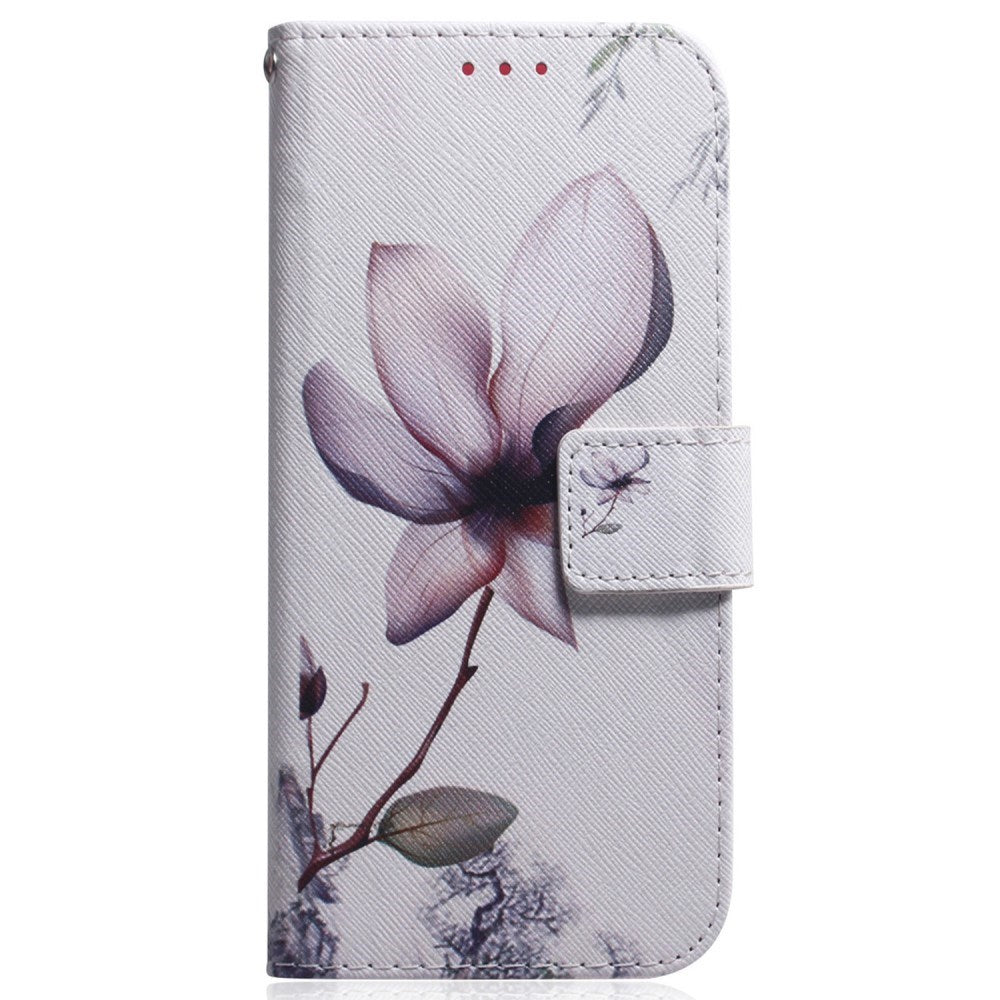EIDERWOOD Samsung Galaxy S25 Faux Leather Flip Case with Design - Flower