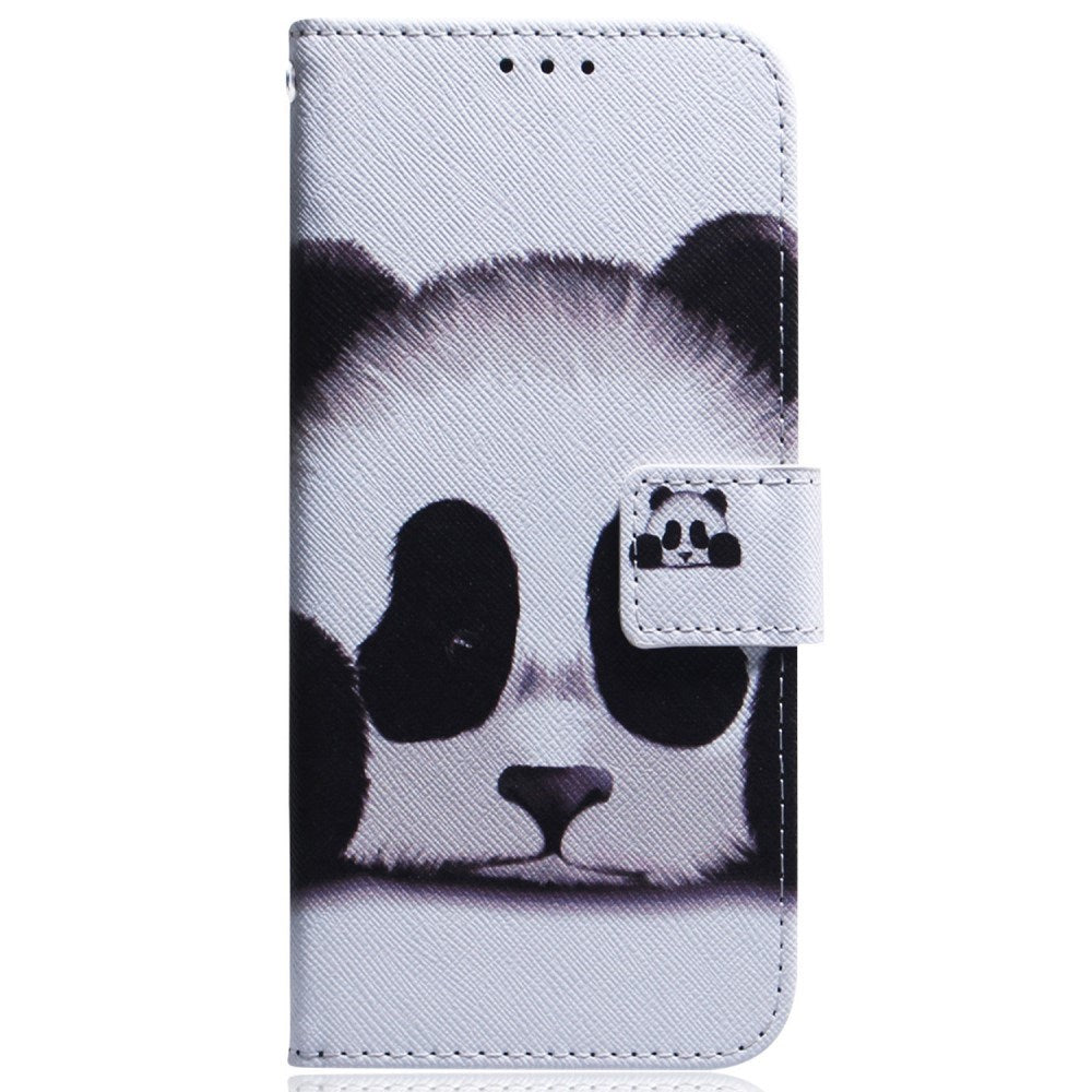 EIDERWOOD Samsung Galaxy S25 Faux Leather Flip Case with Design - Panda