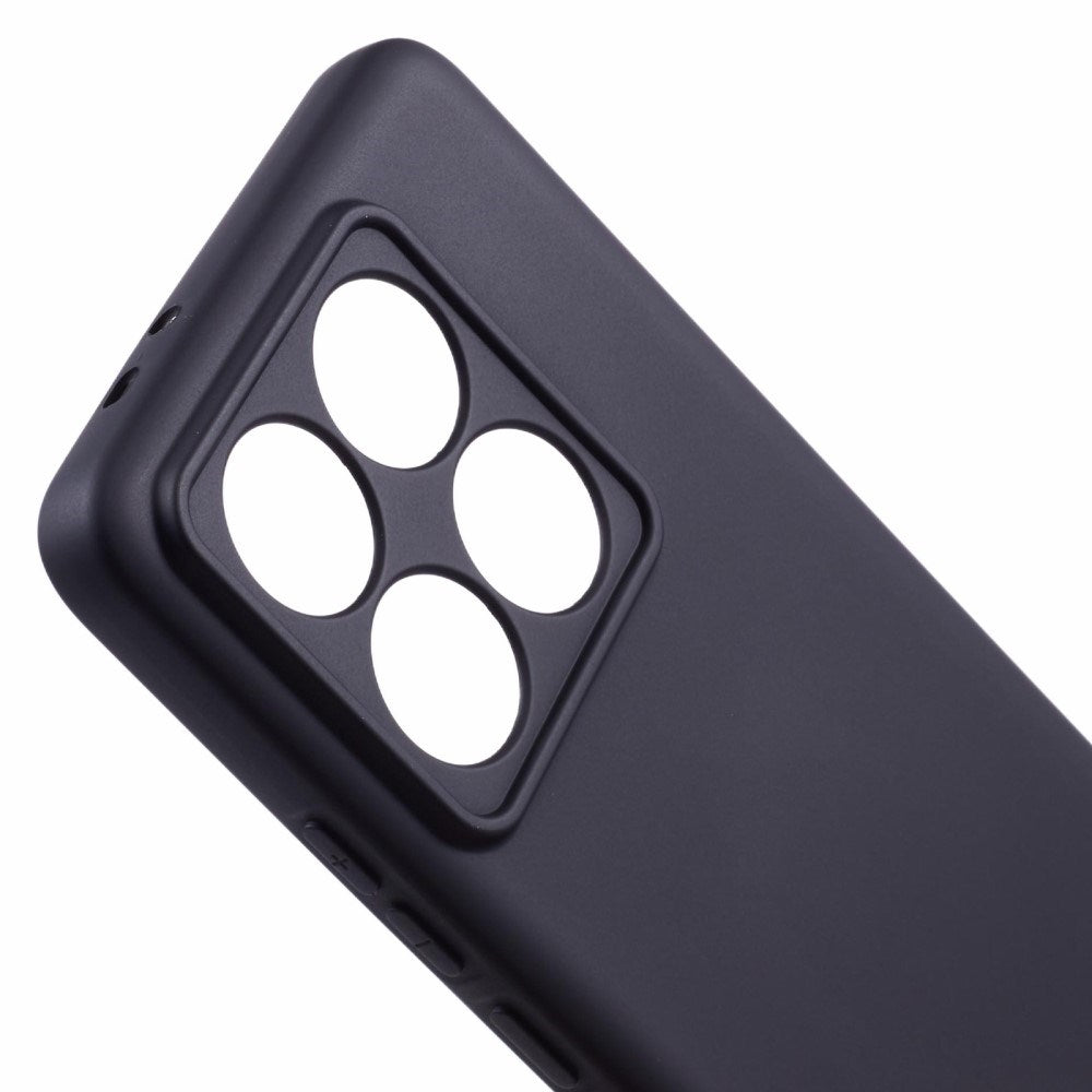 EIDERWOOD Xiaomi 14T Pro Lined Flexible Plastic Case - Black
