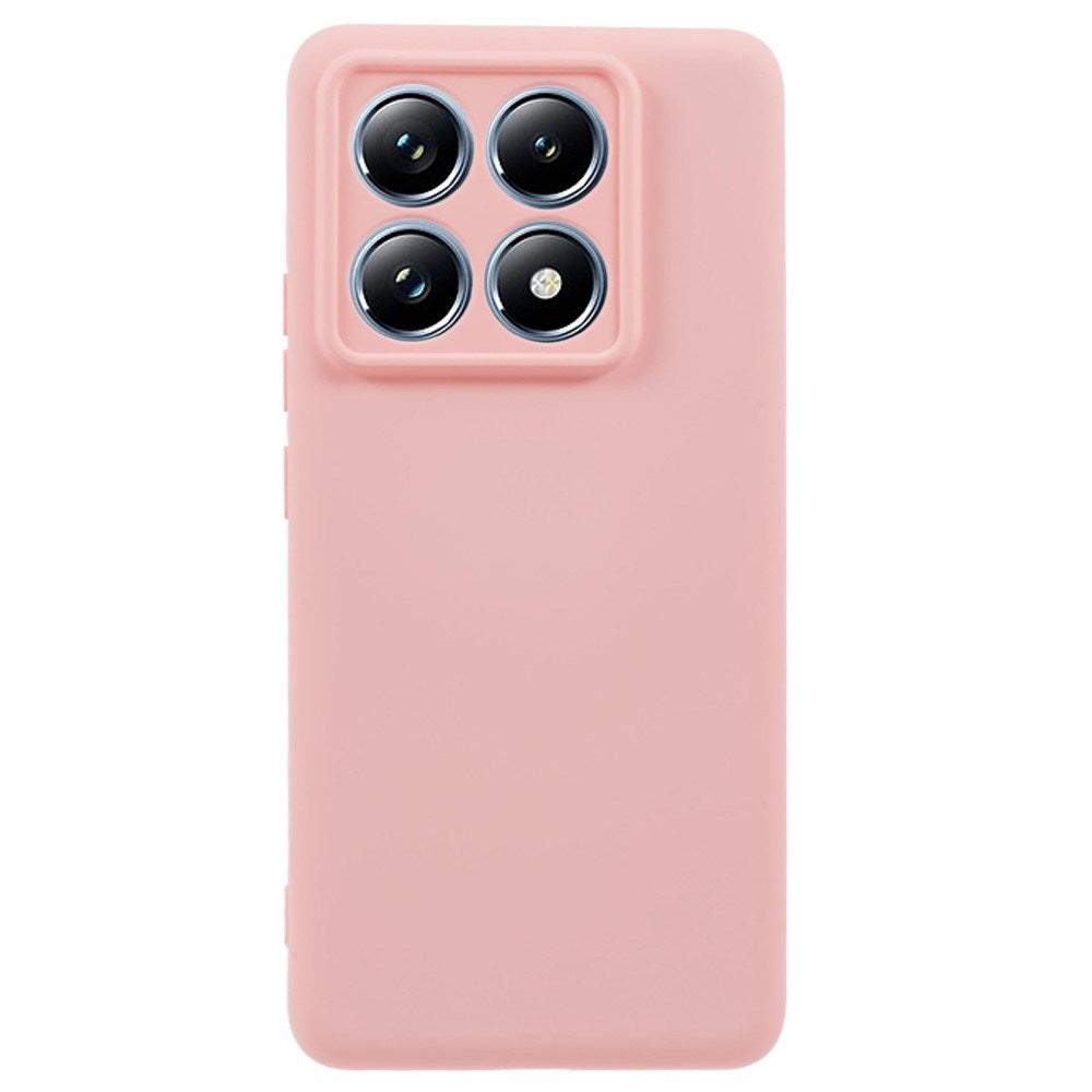 EIDERWOOD Xiaomi 14T Pro Lined Flexible Plastic Case - Pink