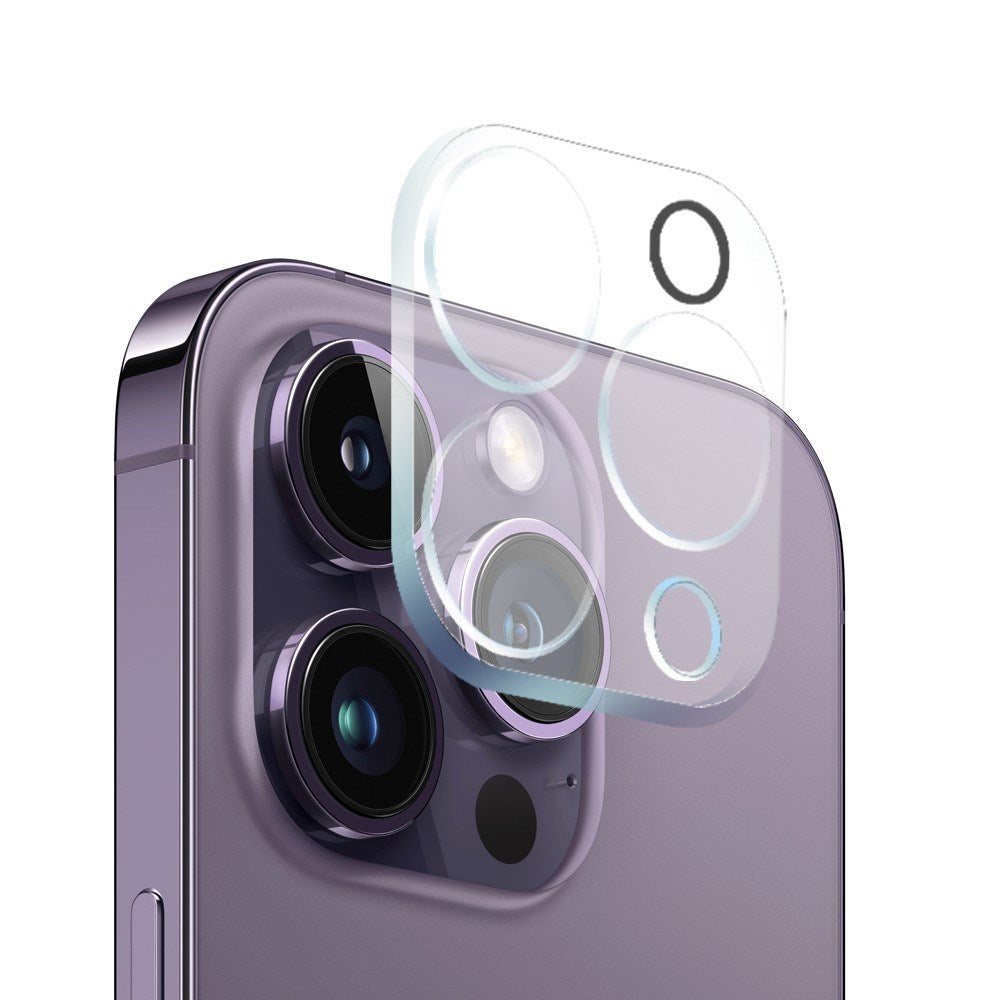 NORTHJO iPhone 14 Pro Max | 3-in-1 360° Protection Set with Case | Screen Protector | Camera Lens Protector - Transparent