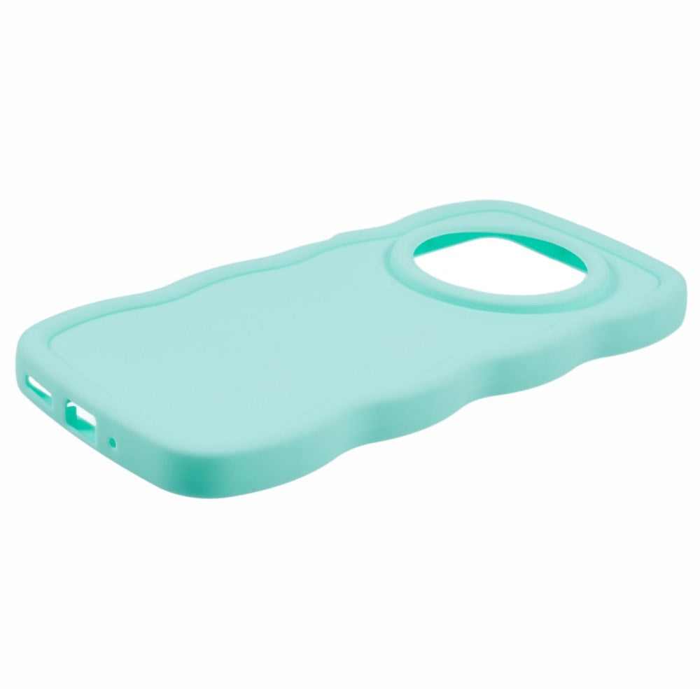 EIDERWOOD Xiaomi Redmi 14C Flexible Plastic Wavy Case - Blue