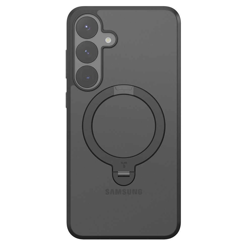 TORRAS Samsung Galaxy S25 Hybrid Case with Kickstand - MagSafe Compatible - Black