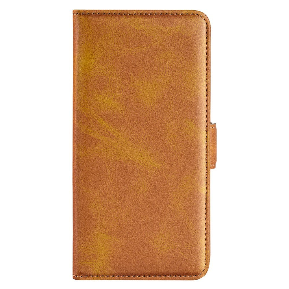 EIDERWOOD Xiaomi Redmi Note 14 Pro+ Faux Leather Flip Case with Cardholder & Stand Function - Light Brown