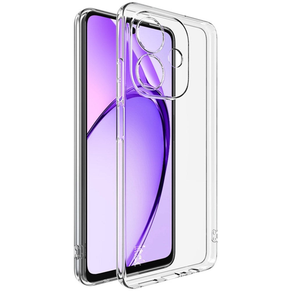 IMAK Oppo A60 / A40m / A40 Flexible Plastic Back Case - Transparent