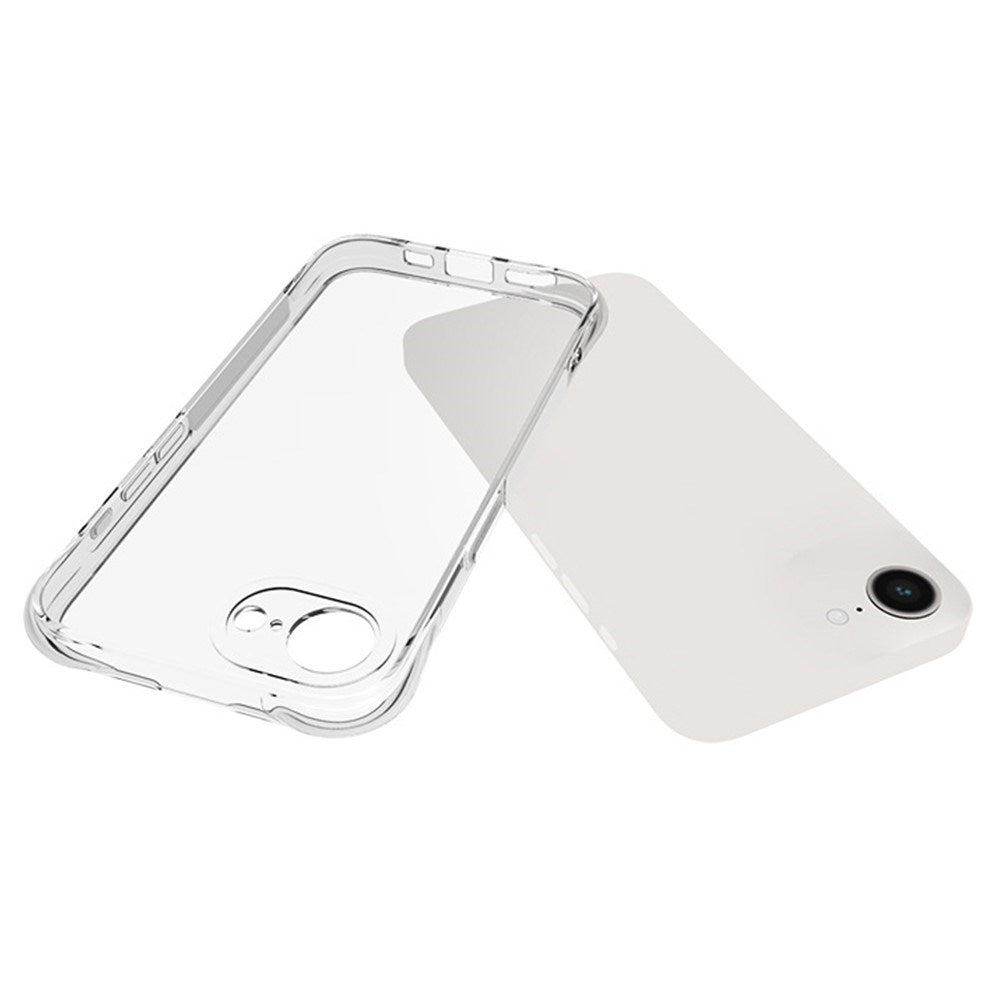 EIDERWOOD iPhone 16e Case with Reinforced Corners - Transparent
