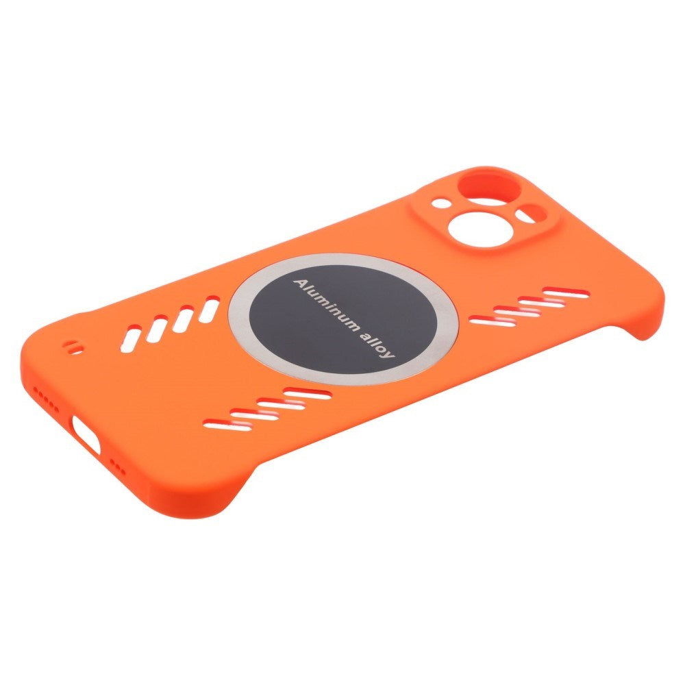 EIDERWOOD iPhone 13 Hard Plastic Case with Heat Dissipation - Orange