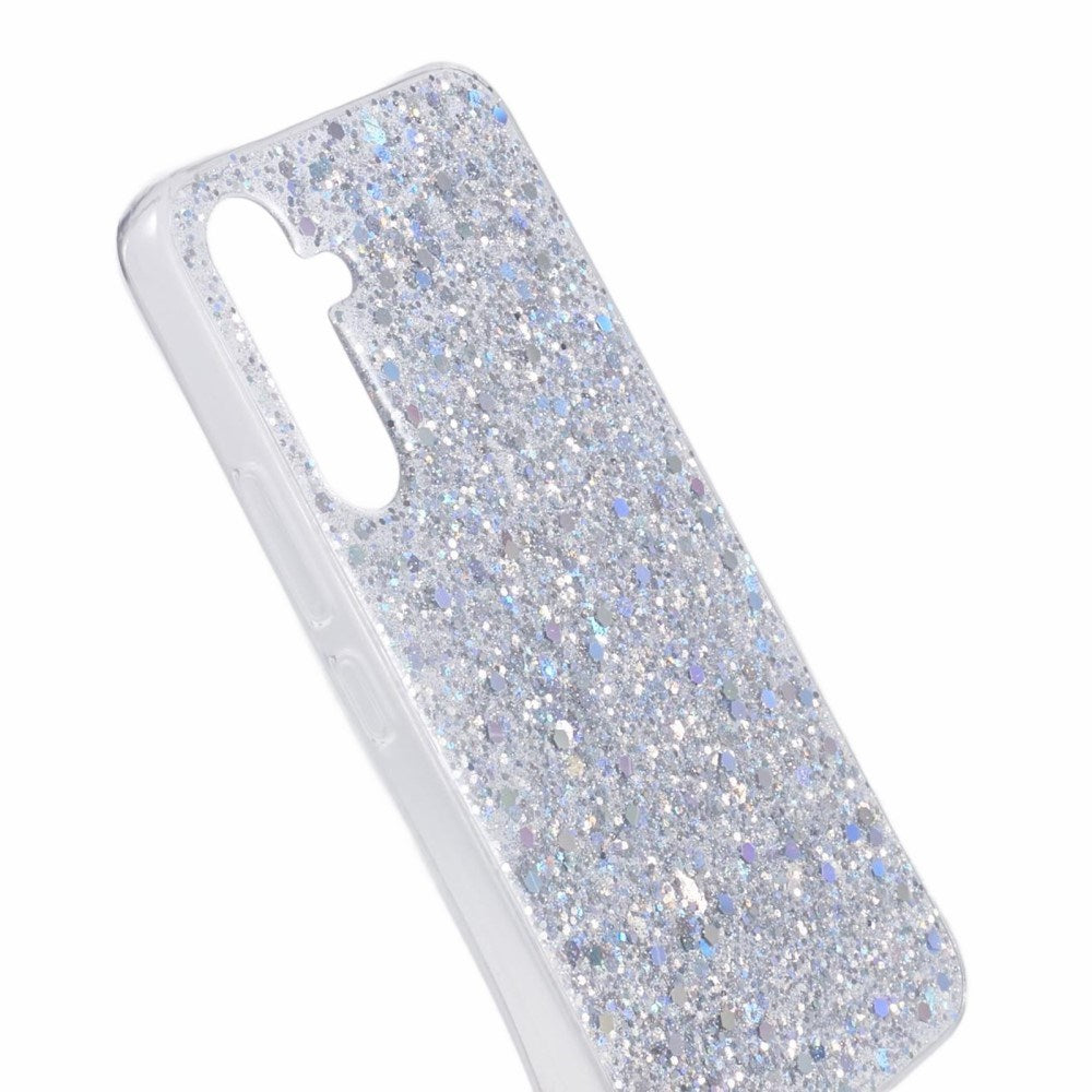 EIDERWOOD Samsung Galaxy A26 (5G) Flexible Plastic Case with Glitter - Silver