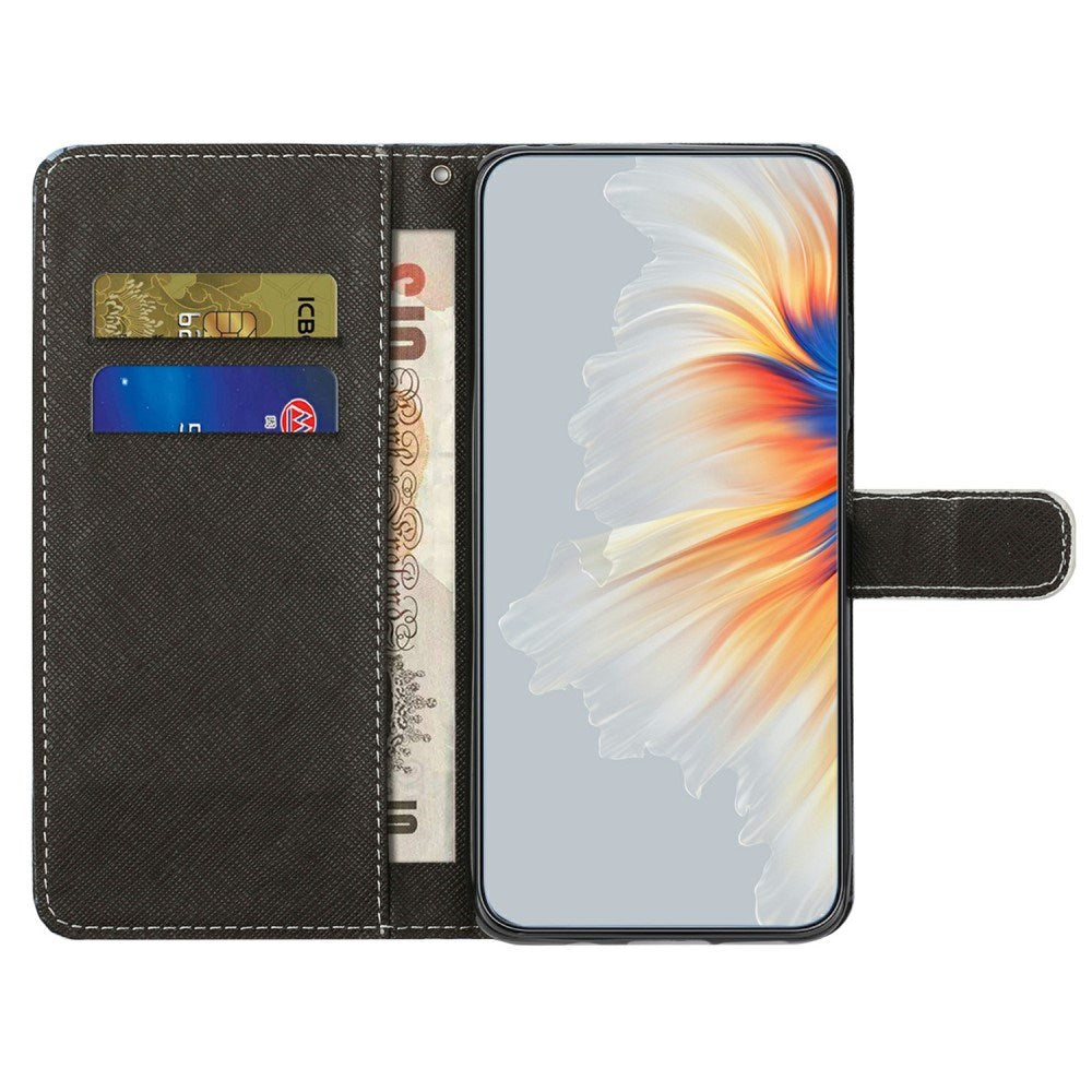 EIDERWOOD Motorola Moto G15 / G15 Power Faux Leather Flip Case with Design - Leopard