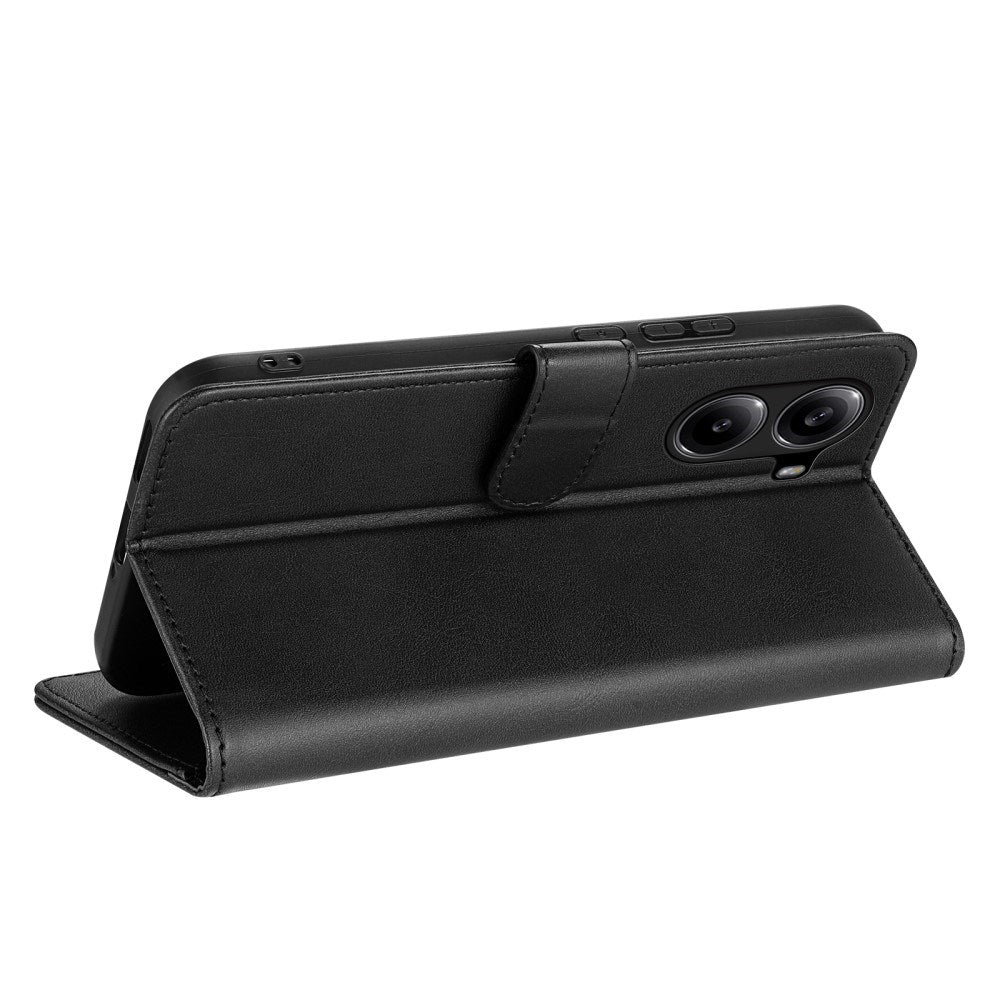 EIDERWOOD Xiaomi Poco X7 Pro Faux Leather Flip Case with Cardholder & Stand Function - Black